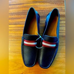 New Black Bally Loafers (No Box)
